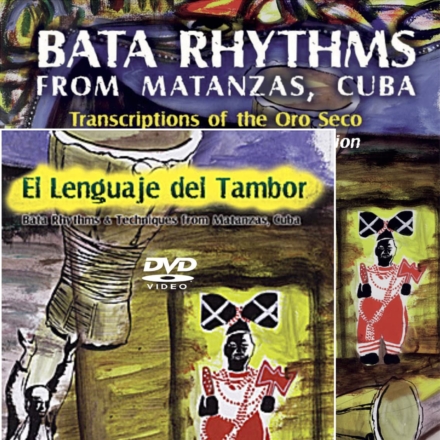 Set El Lenguaje del Tambor (DVDs + Transcripciones)