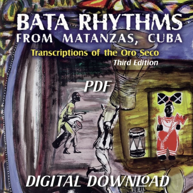 Transcripciones de ritmos Bata (Descarga digital, PDF)